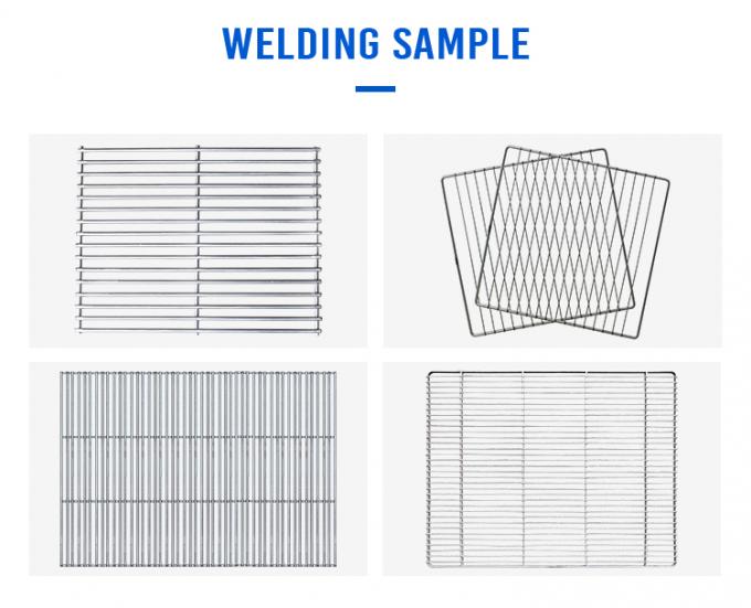 Macchina di saldatura automatica a punti multipli per scaffalature di filo frigorifero e reti di maglie di acciaio 5