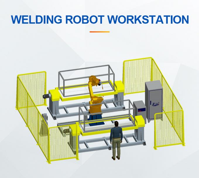 Hwashi Nuova condizione Batteria Energy Storage Cabinet Saldatura automatica e stazione di rettifica Robot Case 2