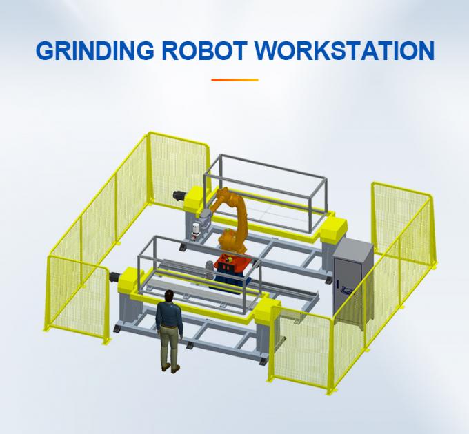 Hwashi Nuova condizione Batteria Energy Storage Cabinet Saldatura automatica e stazione di rettifica Robot Case 3