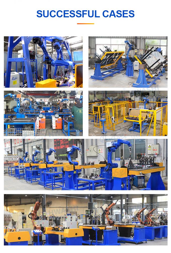 Hwashi Nuova condizione Batteria Energy Storage Cabinet Saldatura automatica e stazione di rettifica Robot Case 16