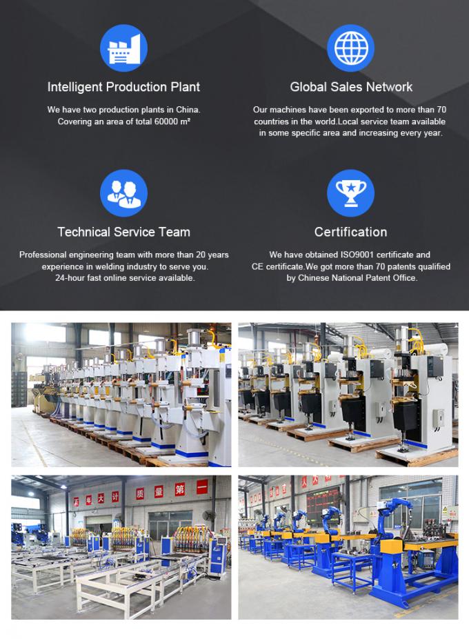 La macchina di saldatura in acciaio inossidabile è adatto per la saldatura di pannelli di porte in lamiera di metallo e altri prodotti 10