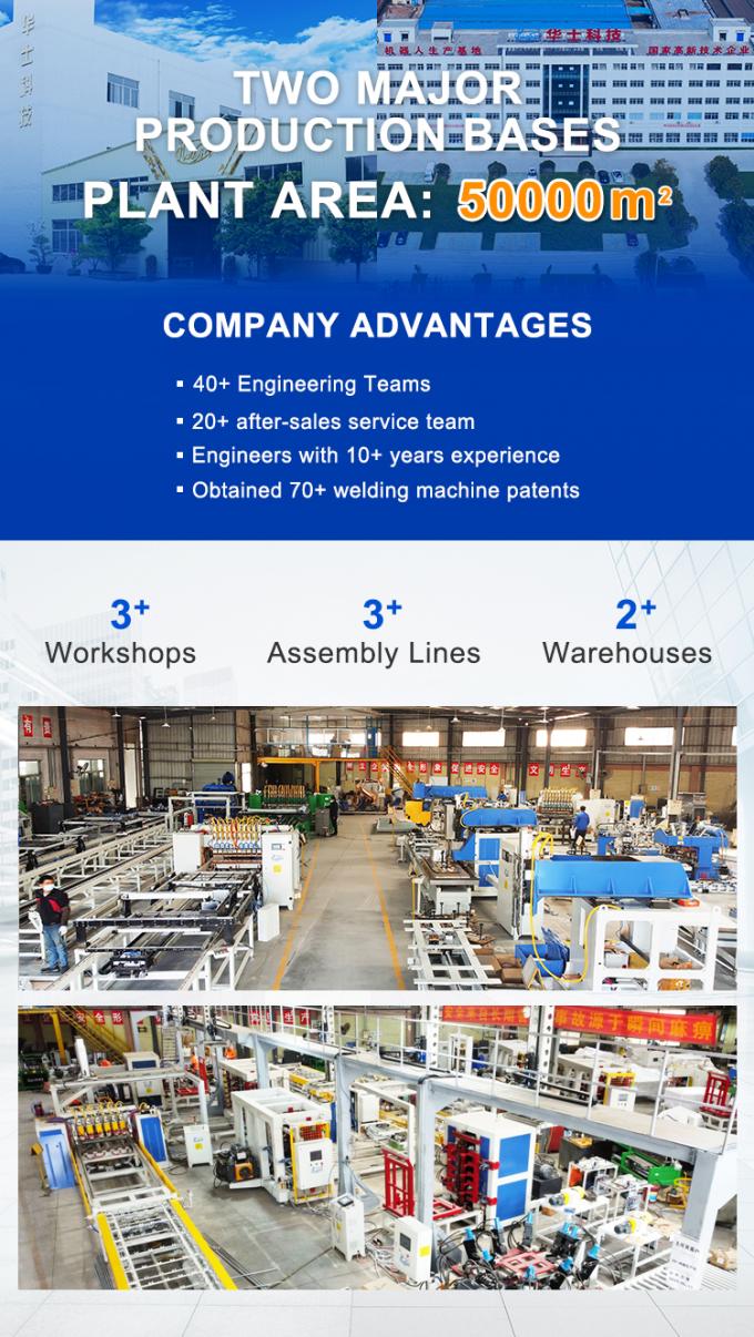 Wire Mesh Welding Machine viene fornito con un dispositivo di scarico automatico rendendolo e facile per i vostri lavoratori 7