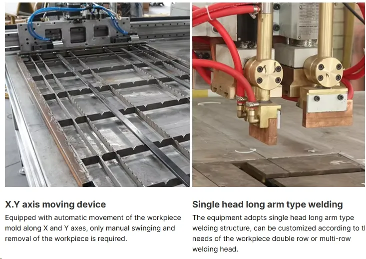 Macchina di saldatura a filo ad asse XY Alta velocità pannello di recinzione di sicurezza automatico completo Wire Mesh Saldatore 2