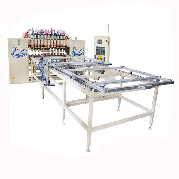Macchina di saldatura automatica ad alta precisione a maglia di acciaio multi-head spot welder