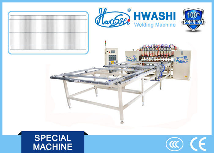 Macchina di saldatura automatica ad alta precisione a maglia di acciaio multi-head spot welder
