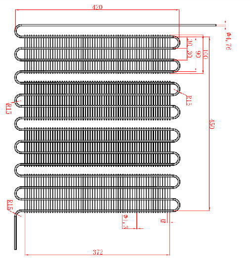 Saldatrice a condensatore automatico a venti teste per condensatore frigorifero