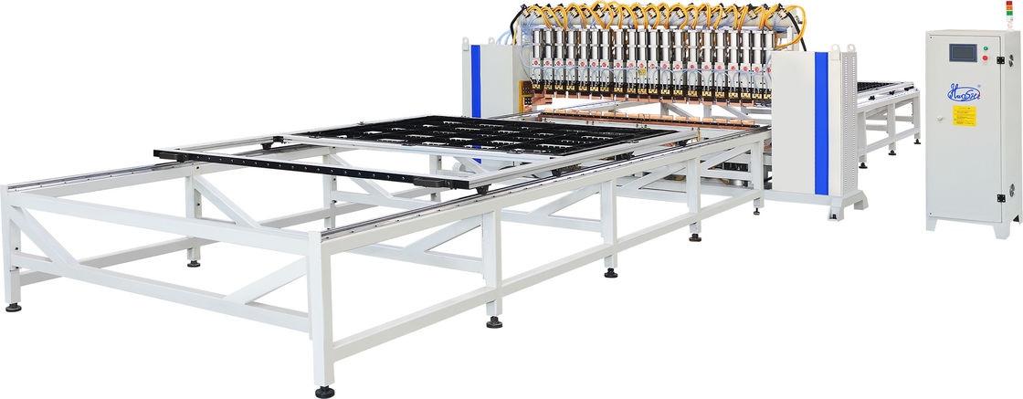 Saldatrice a condensatore automatico a venti teste per condensatore frigorifero