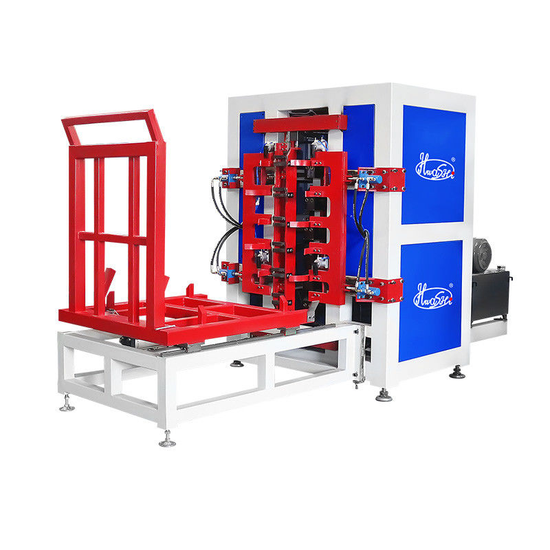 Linea di produzione automatica IBC Cage Frame Automatic Hole Making Machine