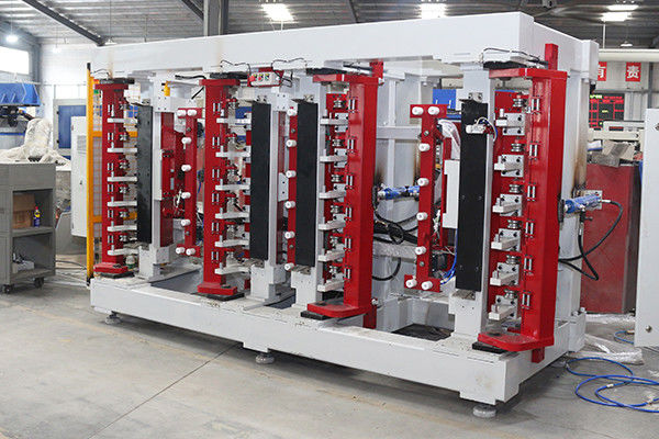 Verticale doppia stazione IBC telaio piegatura macchina In IBC linea di produzione di telaio gabbia