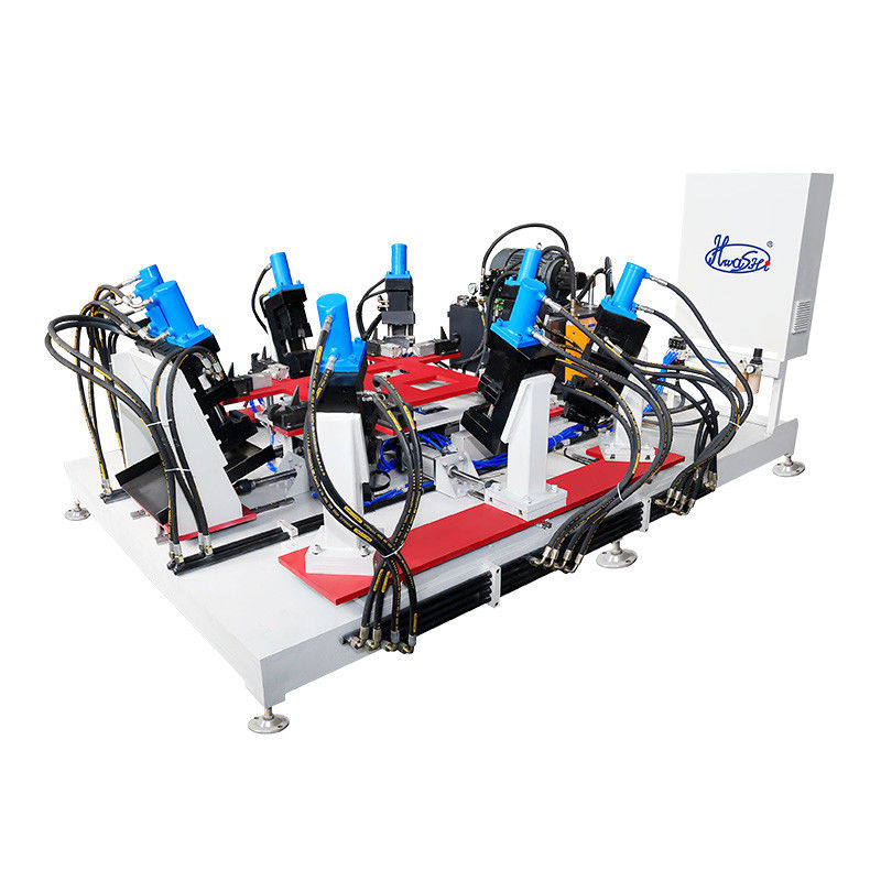 IBC Cage Frame Hole Punching Machine utilizzata per formare il foro del telaio