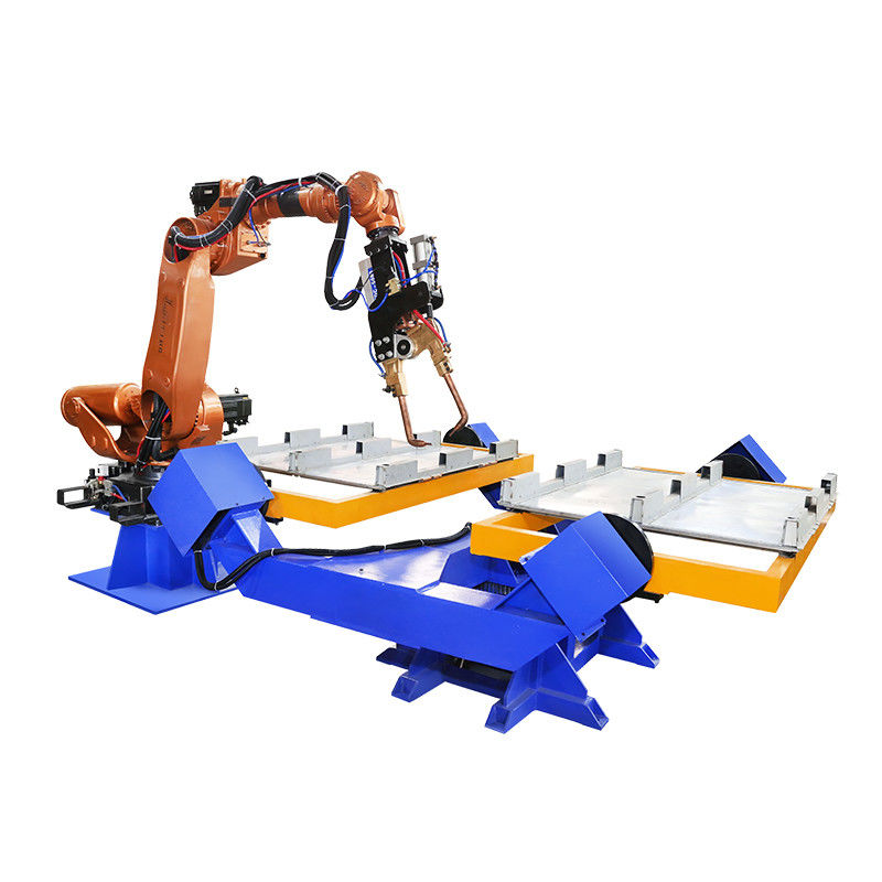 Robot di saldatura a punti pesanti Tipo C Tipo X Arma di saldatura per angolo di scaffale di stoccaggio