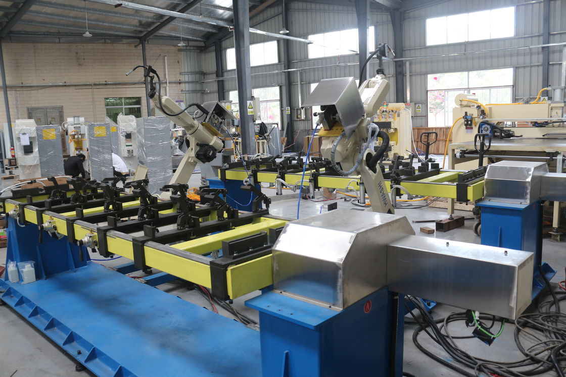 1.4m Sei assi robot Mig saldatore macchina industriale robot di saldatura per saldatura bracket fascia