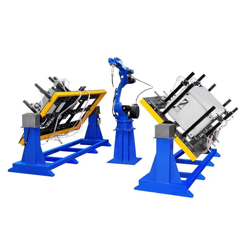 Saldatura a trave di costruzione in acciaio 6 assi Arm Robot RMU Air Tank TIG Saldatura Robot Arm Kit Station