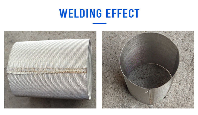 Saldatura automatica a rotolo rotolo e macchina di formazione per la cartuccia di filtro a maglia di filo tessuto