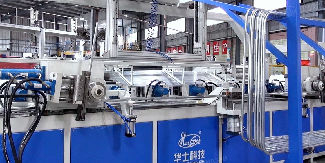 Macchina di ridimensionamento a piegatura di tubi a forma di tubo completamente automatica per tubo pallet IBC