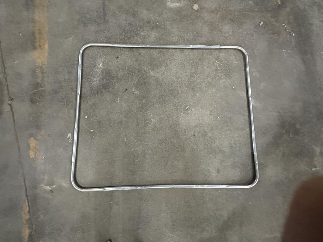 Macchina di ridimensionamento a piegatura di tubi a forma di tubo completamente automatica per tubo pallet IBC