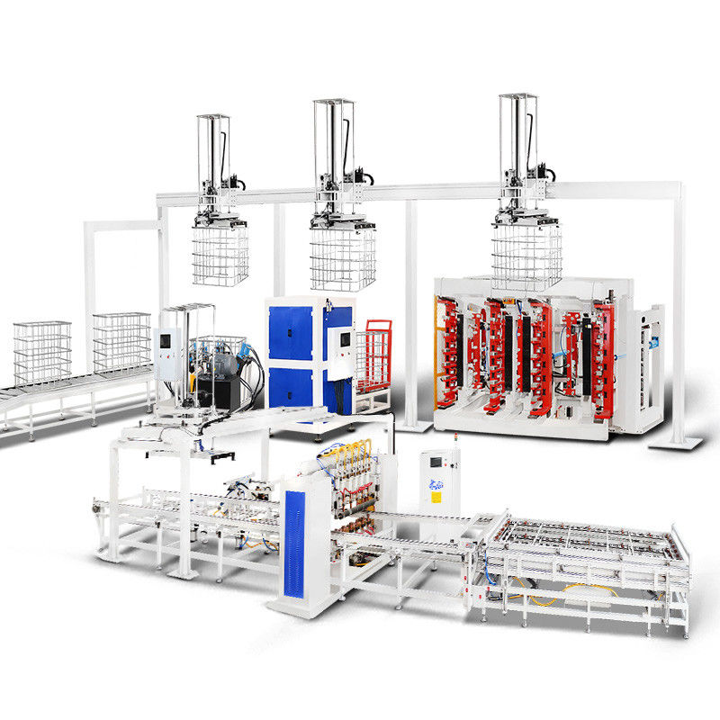 Saldatura uniforme e coerente con sistema di velocità di movimento automatico della macchina di saldatura a gabbia a torchio IBC