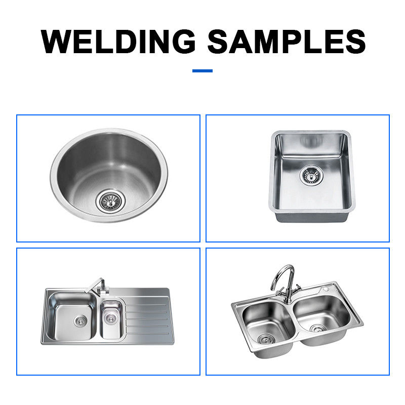 Hwashi Automatic Seam Welding Machine Cucina Lavabo Bowl Maker CNC Acciaio Inossidabile Usato Pompa a Pressione