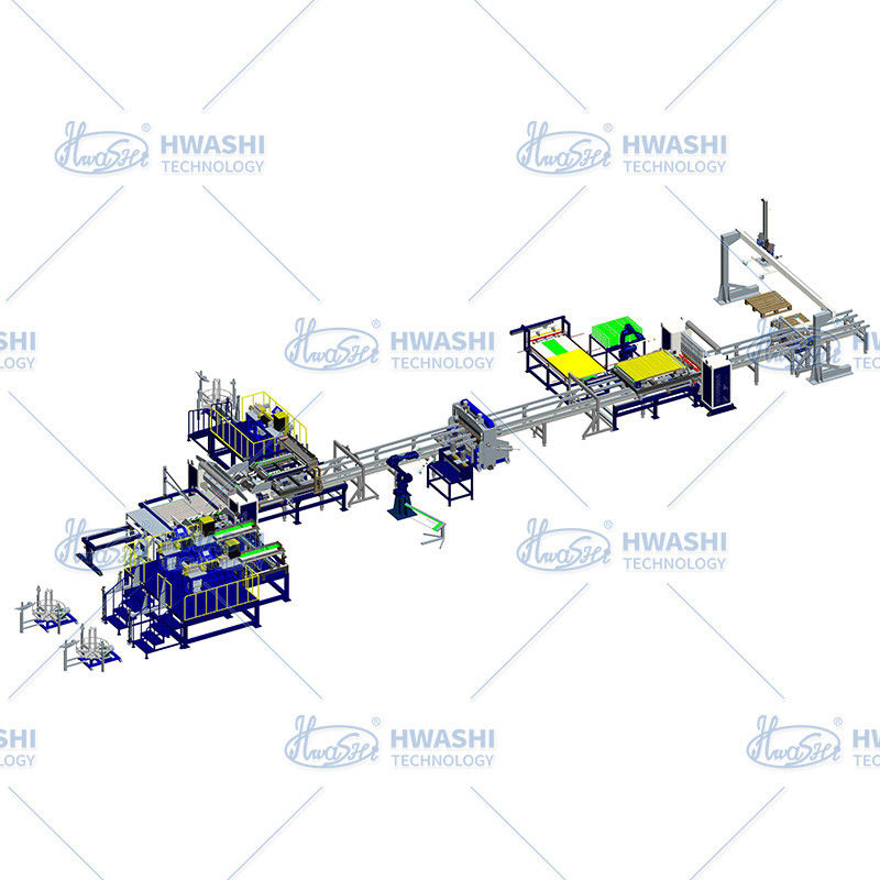 Macchina di saldatura automatica avanzata per scaffalature di piattaforme