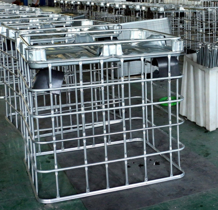 Per un cliente brasiliano, una linea di produzione di telaio di gabbia IBC completamente automatizzata su misura