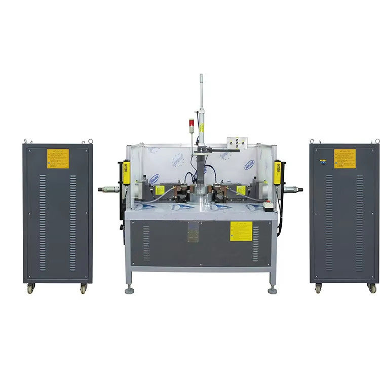 HWASHI 20KVA Manico di pentola in acciaio inossidabile e orecchio Maschera di saldatura a sedere orizzontale Saldatrici a punto per utensili da cucina Cucina