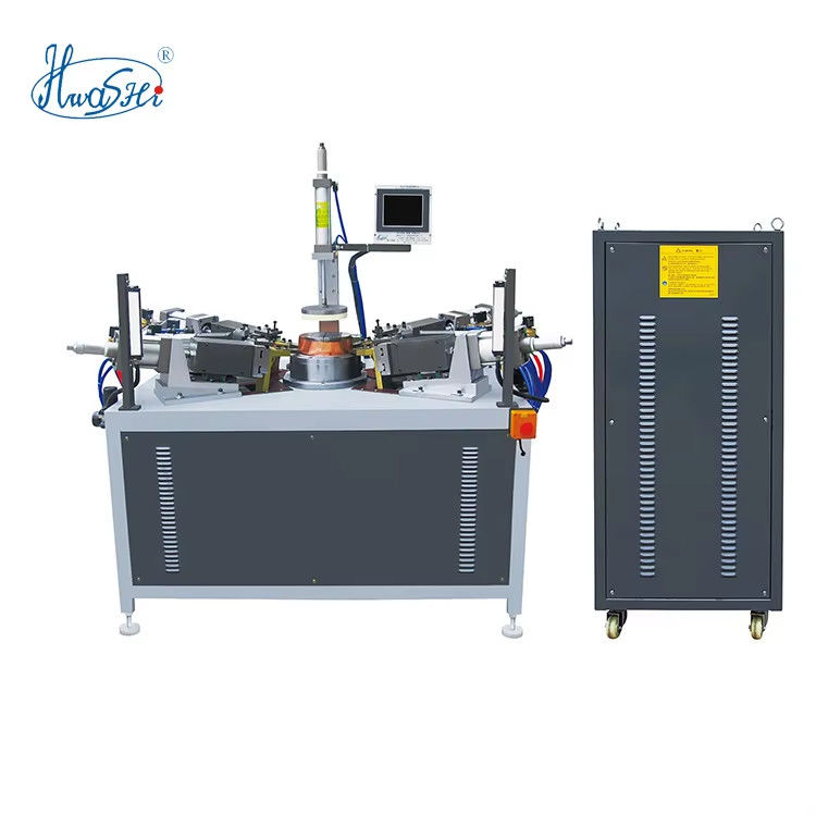 HWASHI 20KVA Manico di pentola in acciaio inossidabile e orecchio Maschera di saldatura a sedere orizzontale Saldatrici a punto per utensili da cucina Cucina