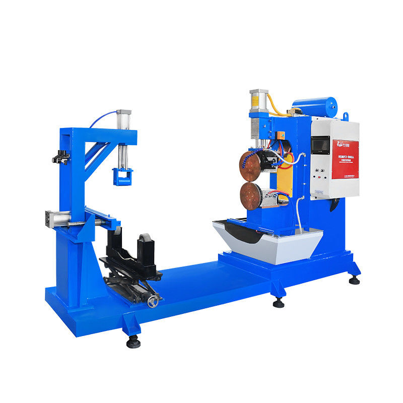 Hwashi Alta qualità acciaio inossidabile automatico doppia stazione circolare laminante cucitura macchina di saldatura produttore per serbatoio di olio