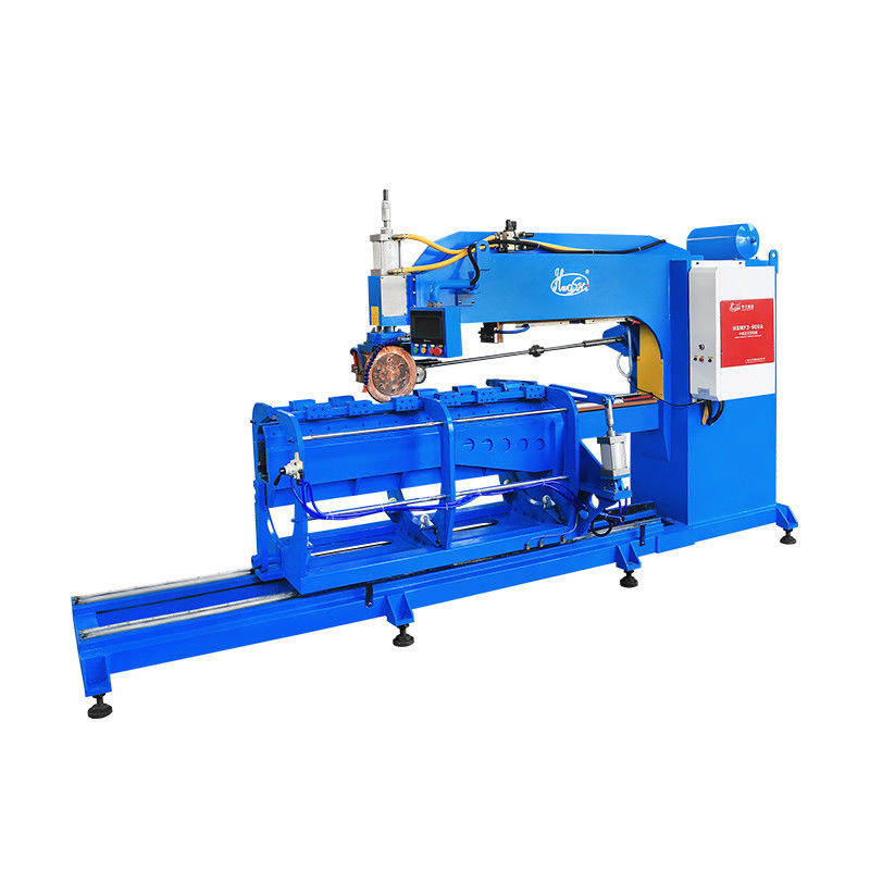 Hwashi Alta qualità acciaio inossidabile automatico doppia stazione circolare laminante cucitura macchina di saldatura produttore per serbatoio di olio