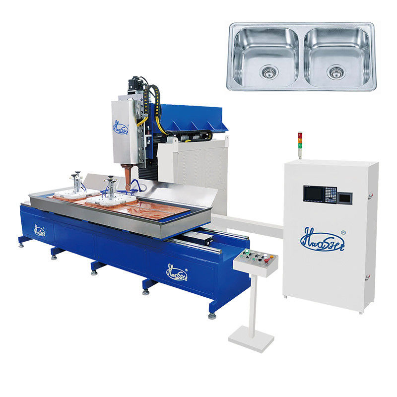 Hwashi Automatic 304 Lavello in acciaio inossidabile Welding rotta per saldatura per saldatura CNC Saldellana/lavandino da cucina sottosuolo