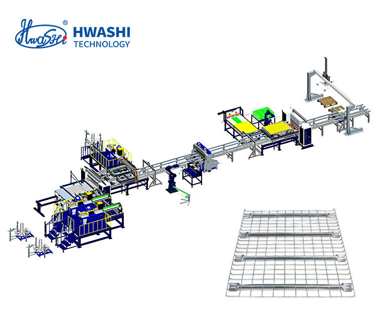 Macchina di saldatura automatica avanzata per scaffalature di piattaforme