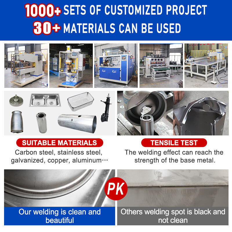 Saldatrice a induzione Hwashi da 160kVA con saldatura a resistenza ad alta frequenza e certificazione CE per la produzione di articoli per la cucina