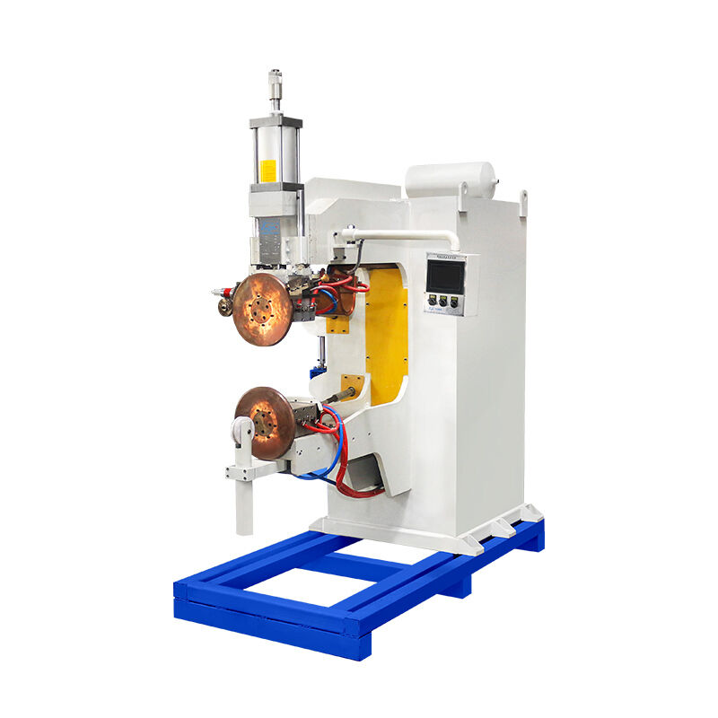 Macchina per saldatura a cucitura CNC asse X Y con sistema di controllo PLC per flangia in acciaio inossidabile