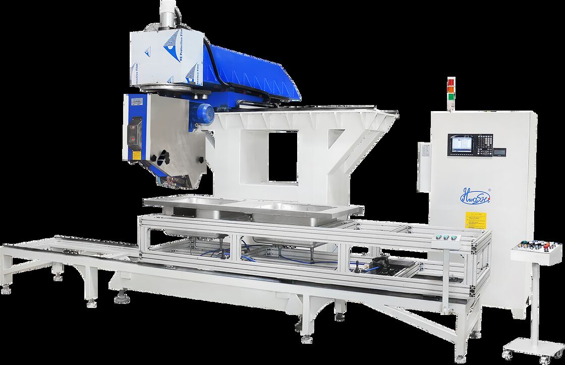 Saldatrice per lavelli in acciaio inossidabile da 500 kg con potenza da 80 KVA e raffreddamento ad acqua per la saldatura di lavelli da cucina industriali
