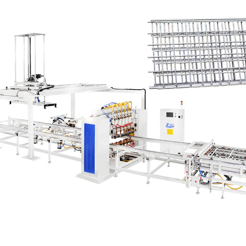 Fonte di energia elettrica IBC linea di produzione di saldatura gabbia progettato in base ai vostri prodotti assicurando e processo di saldatura